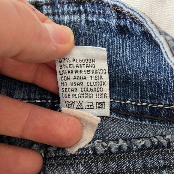 DEI Women's Denim Mini Jean‎ Skirt Size 5/6 - Picture 7 of 12